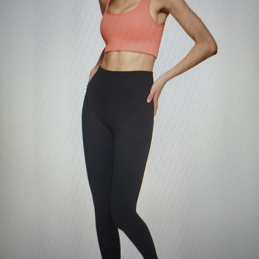 DKNY Women's Support Yoga Boat Neck Running Bra Color: Calypso Size: XLarge NWOT - Picture 4 of 9
